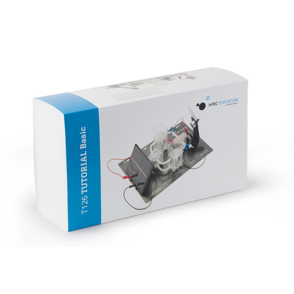 H-TEC Tutorial Basic T126 solar hydrogen education kit with retail box