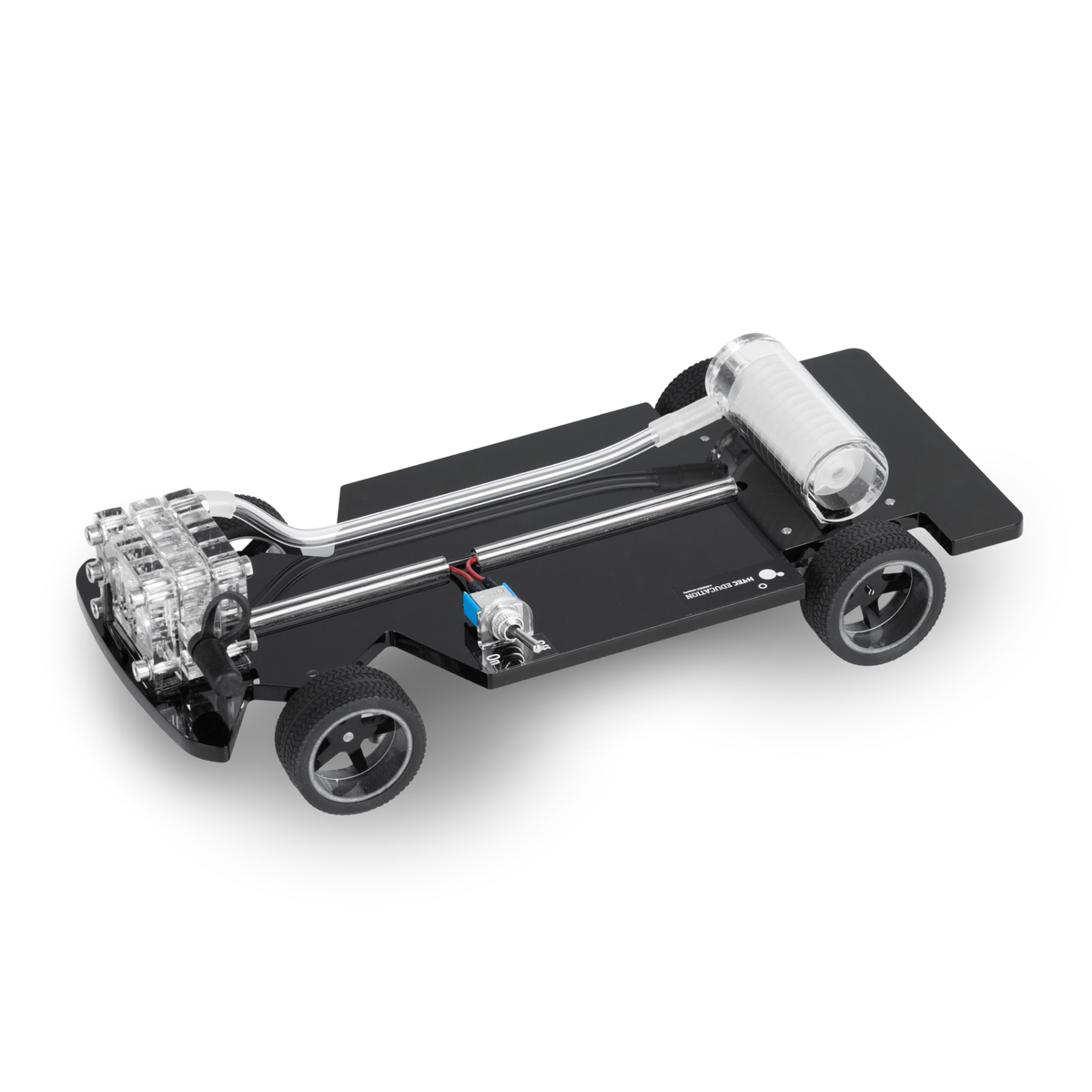 H-TEC D203 hydrogen fuel cell model car with double PEM fuel cell stack and hydrogen tank