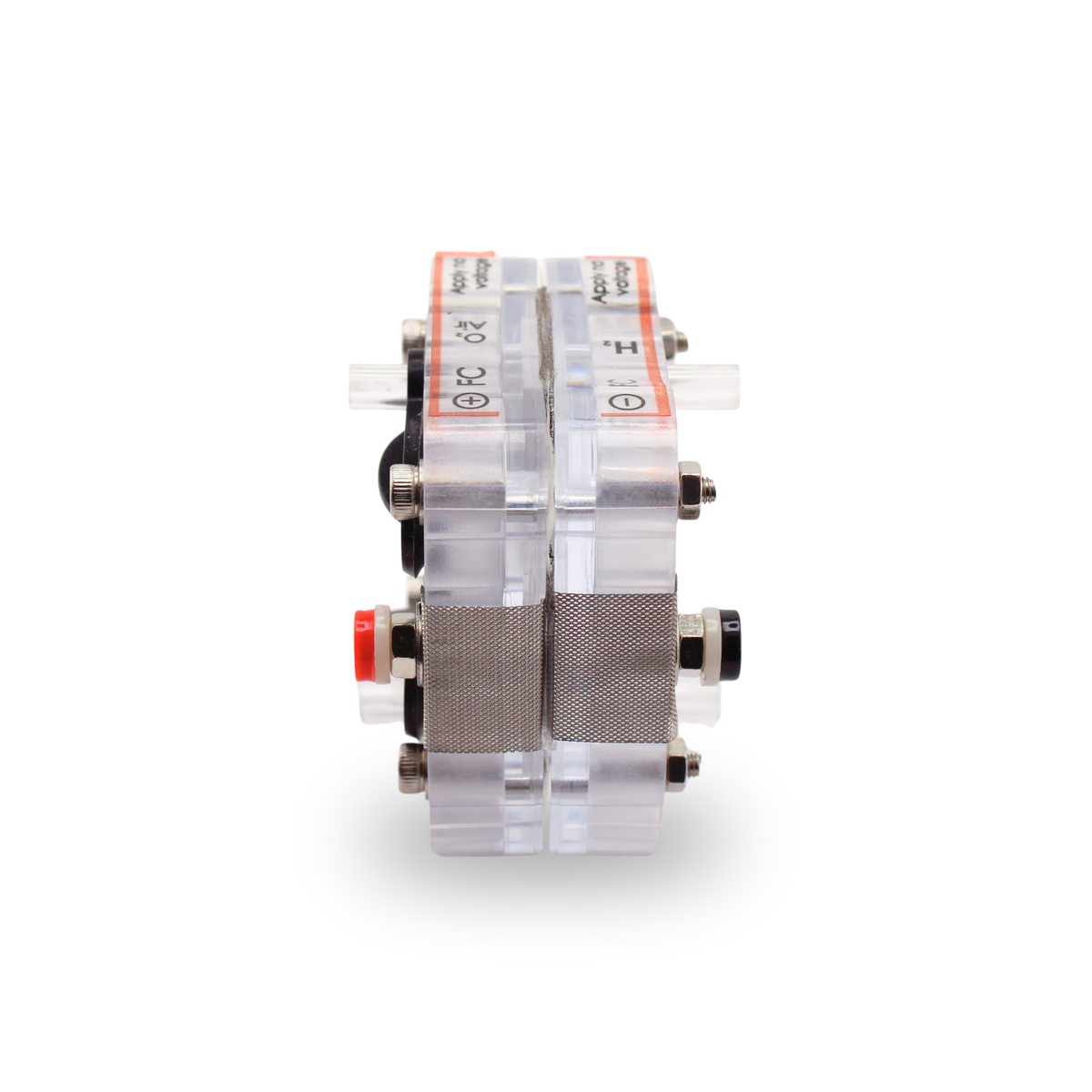 H-TEC F104 double-cell hydrogen/air PEM fuel cell for STEM labs, side view