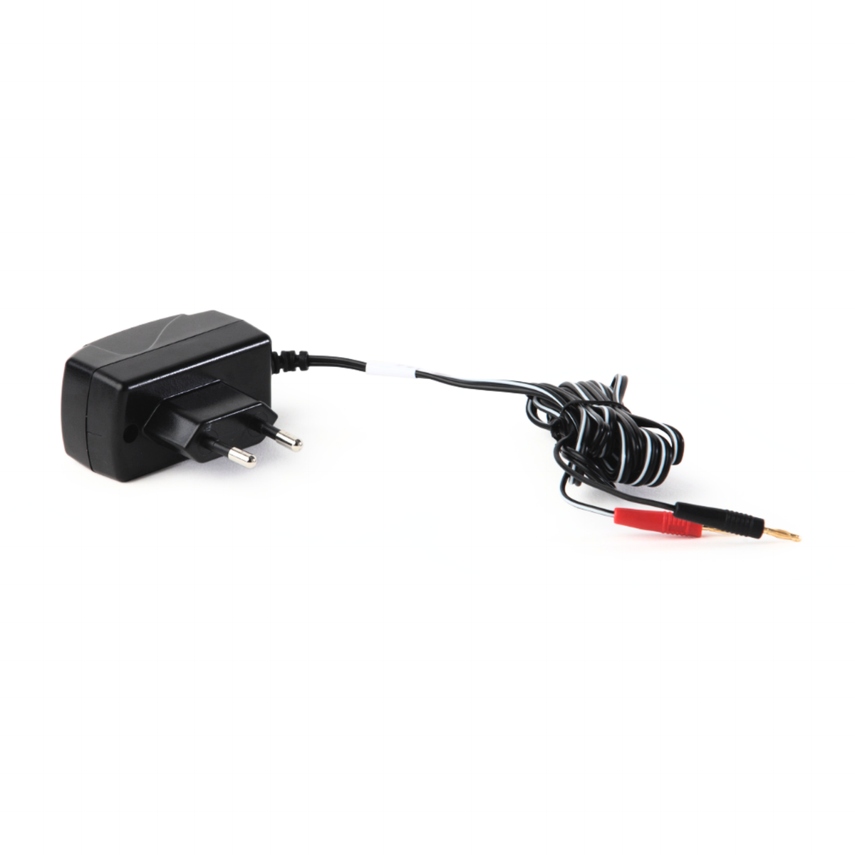H-TEC Power Supply Junior A145, 6.75 W plug-in power adapter with 2 mm red and black banana plug leads for electrolyzer and fuel cell kits