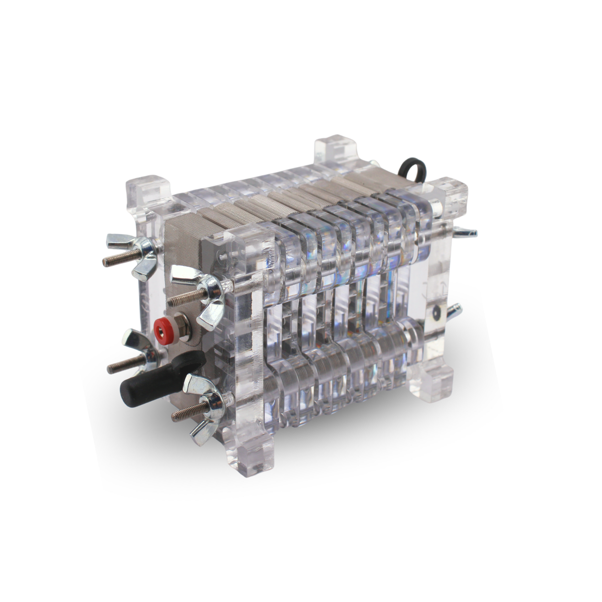 H-TEC Fuel Cell Stack 3 (F108), small modular 3-cell PEM fuel cell stack, fully assembled