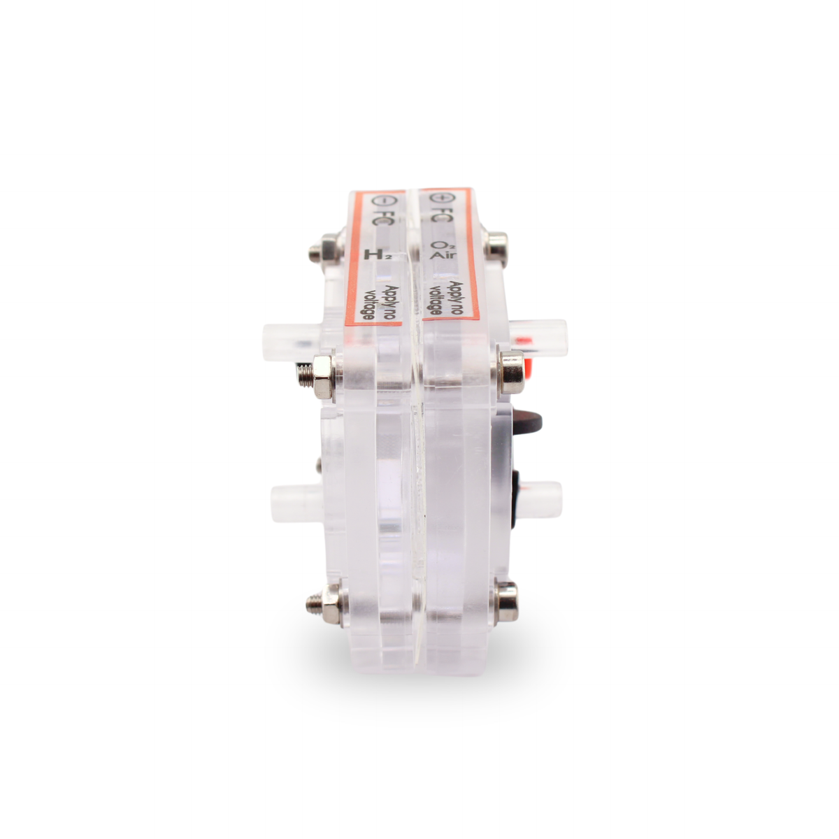 H-TEC Single Fuel Cell H2/O2/Air F103 transparent cell, side profile