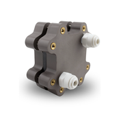 Flow Battery Adapta-Stack rebuildable flow battery cell, 10 cm² electrode with push-to-connect fittings