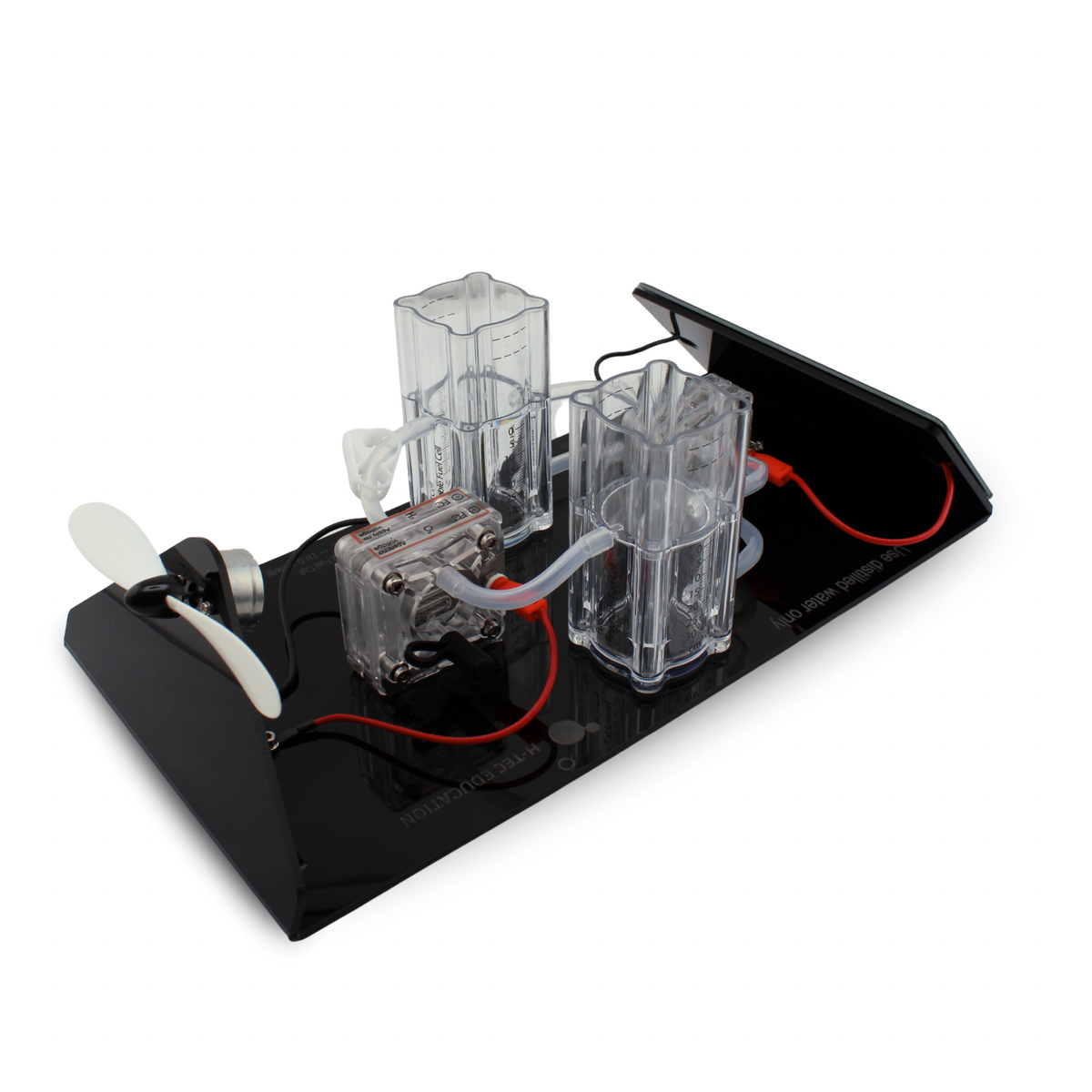 Junior Basic — fan (electrical load) close-up, H-TEC Education