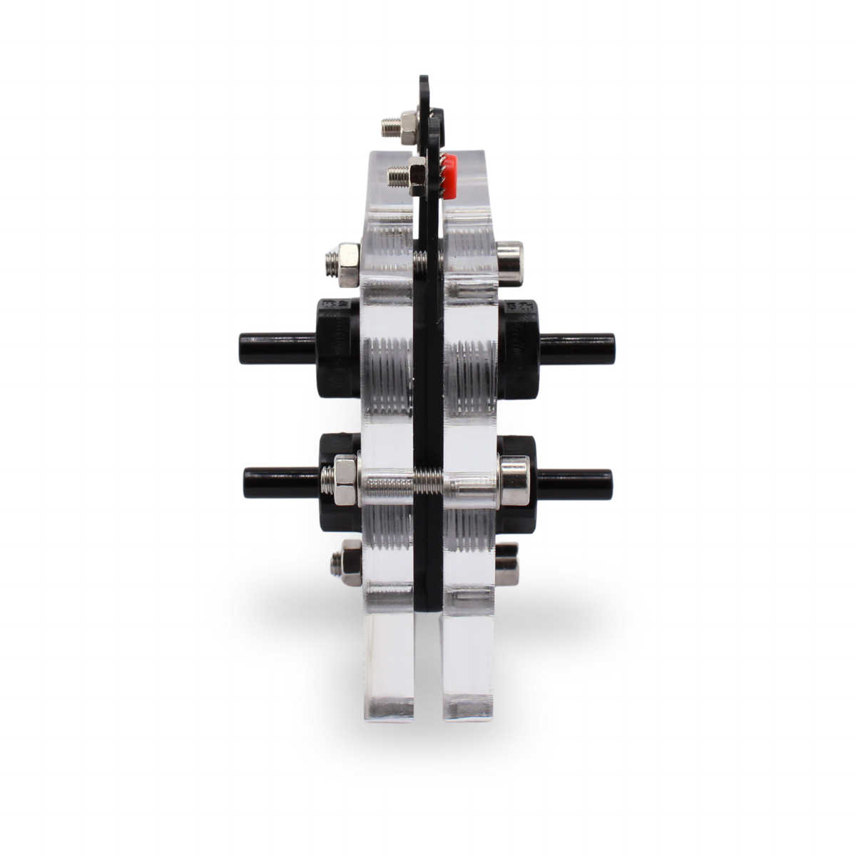 1-Cell Rebuildable PEM Fuel Cell Kit — side view, H-TEC Education