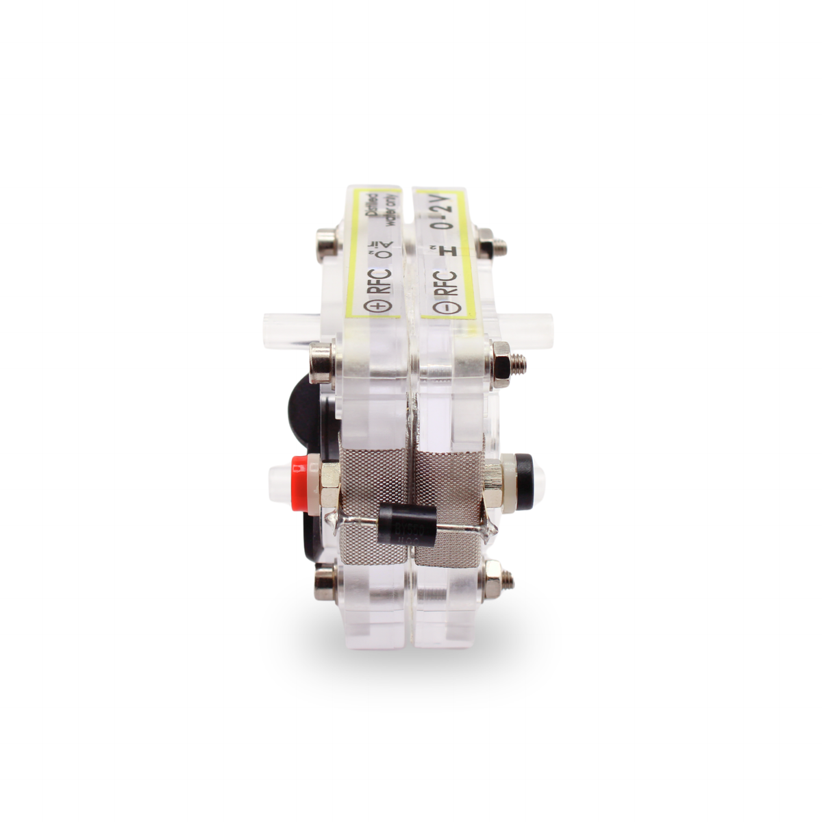 H-TEC R103 reversible fuel cell for electrolysis and fuel cell experiments, side view