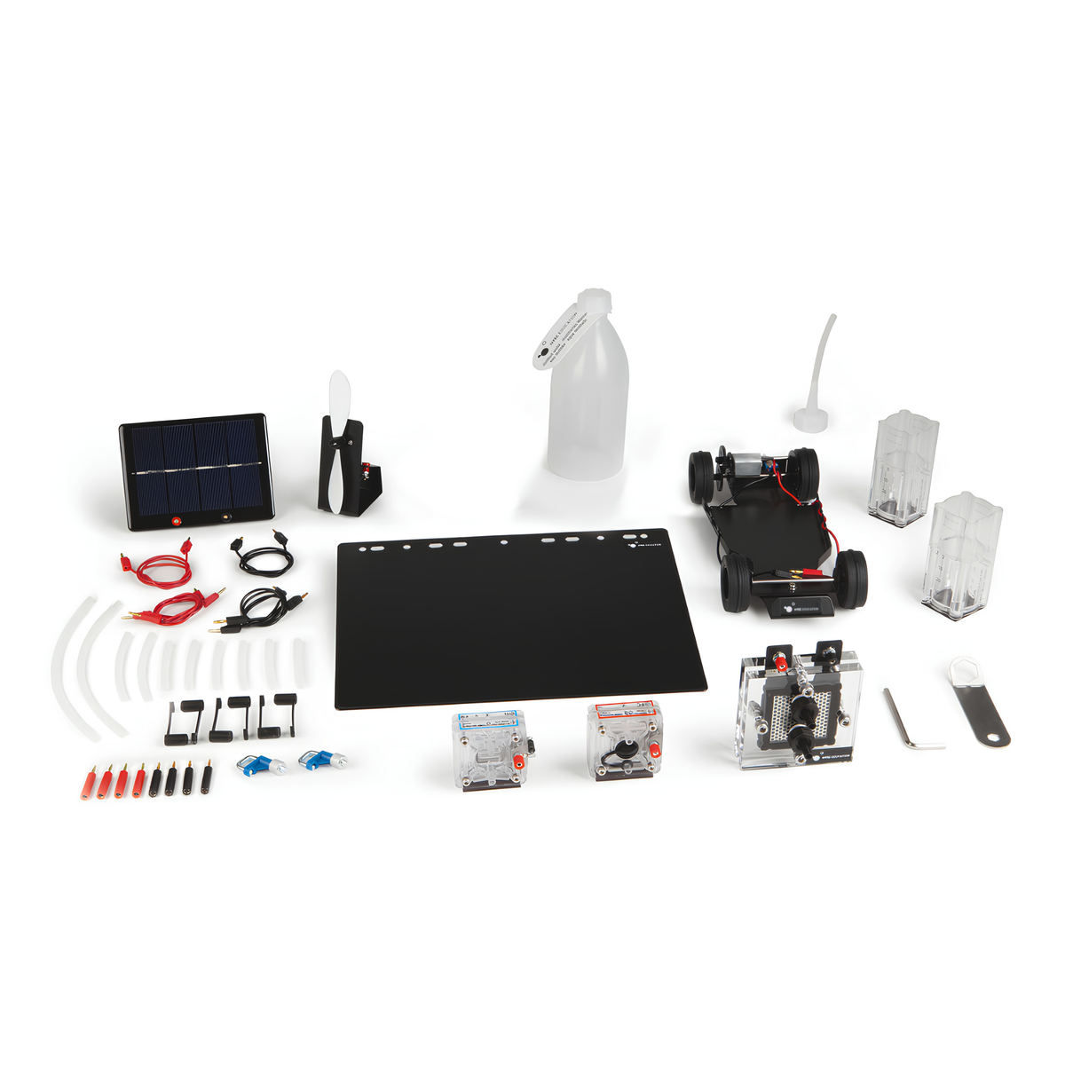 Tutorial Pro — exploded view of components, H-TEC Education